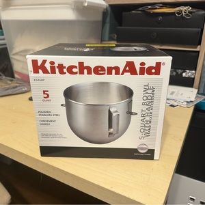 Kitchen aid 5 quart stand mixer bowl